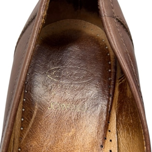 Joan & David Brown Leather Pumps Size 9.5 Heels Women’s Classic Heels - Picture 5 of 13